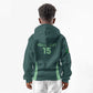 Algeria Football Custom Kid Hoodie Go Greens Go - African Pride