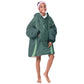 Algeria Football Custom Kid Wearable Blanket Hoodie Go Greens Go - African Pride