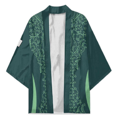 Custom Algeria Football Kimono Come On Greens