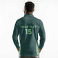 Algeria Football Custom Long Sleeve Polo Shirt Go Greens Go - African Pride