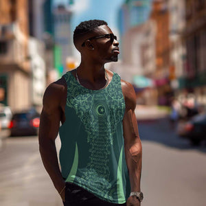 Algeria Football Custom Men Tank Top Go Greens Go - African Pride