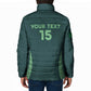 Custom Algeria Football Padded Jacket Come On Greens
