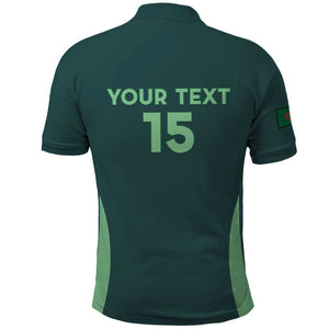 Algeria Football Custom Polo Shirt Go Greens Go - African Pride