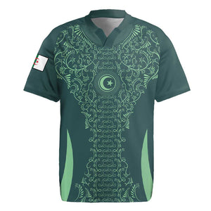 Algeria Football Custom Rugby Jersey Go Greens Go - African Pride