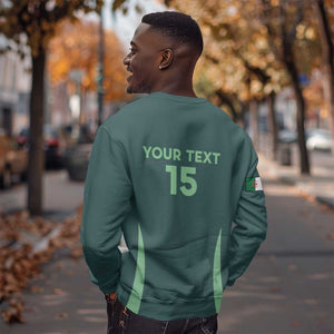 Algeria Football Custom Sweatshirt Go Greens Go - African Pride