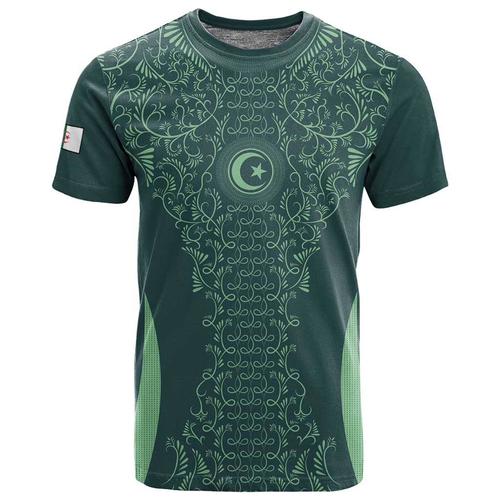 Algeria Football Custom T shirt Go Greens Go - African Pride