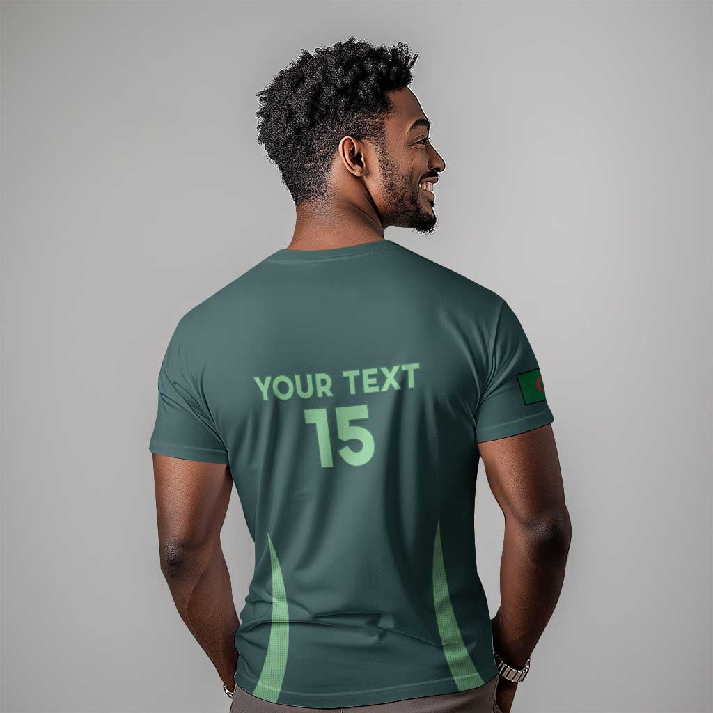 Algeria Football Custom T shirt Go Greens Go - African Pride