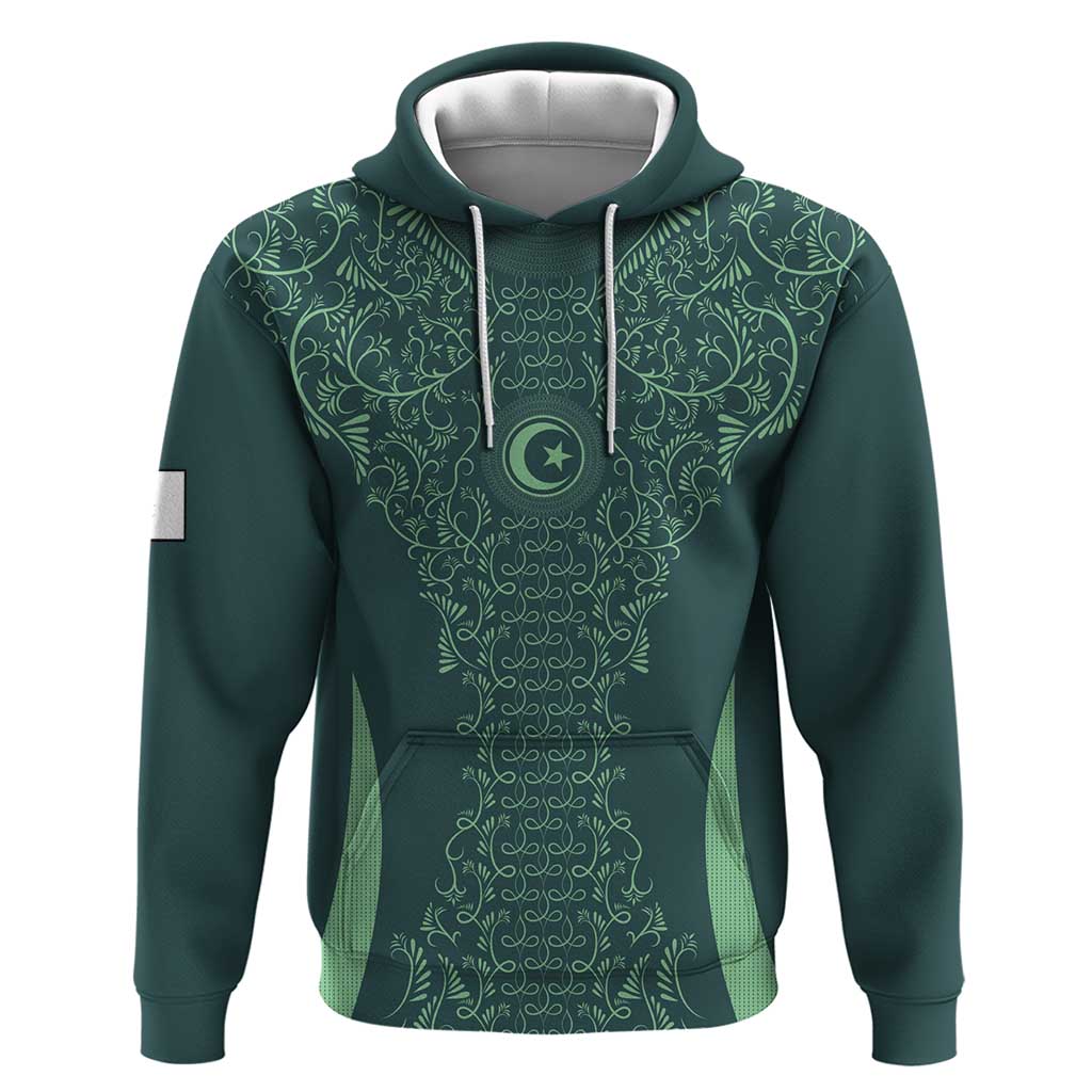 Algeria Football Custom Zip Hoodie Go Greens Go - African Pride