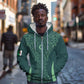 Algeria Football Custom Zip Hoodie Go Greens Go - African Pride
