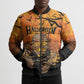 Personalized Halloween Egypt Mummy Bomber Puffer Jacket Trick or Treat