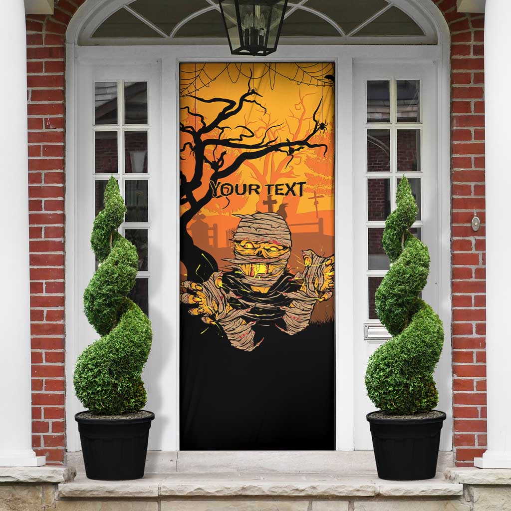 Personalized Halloween Egypt Mummy Door Cover Trick or Treat