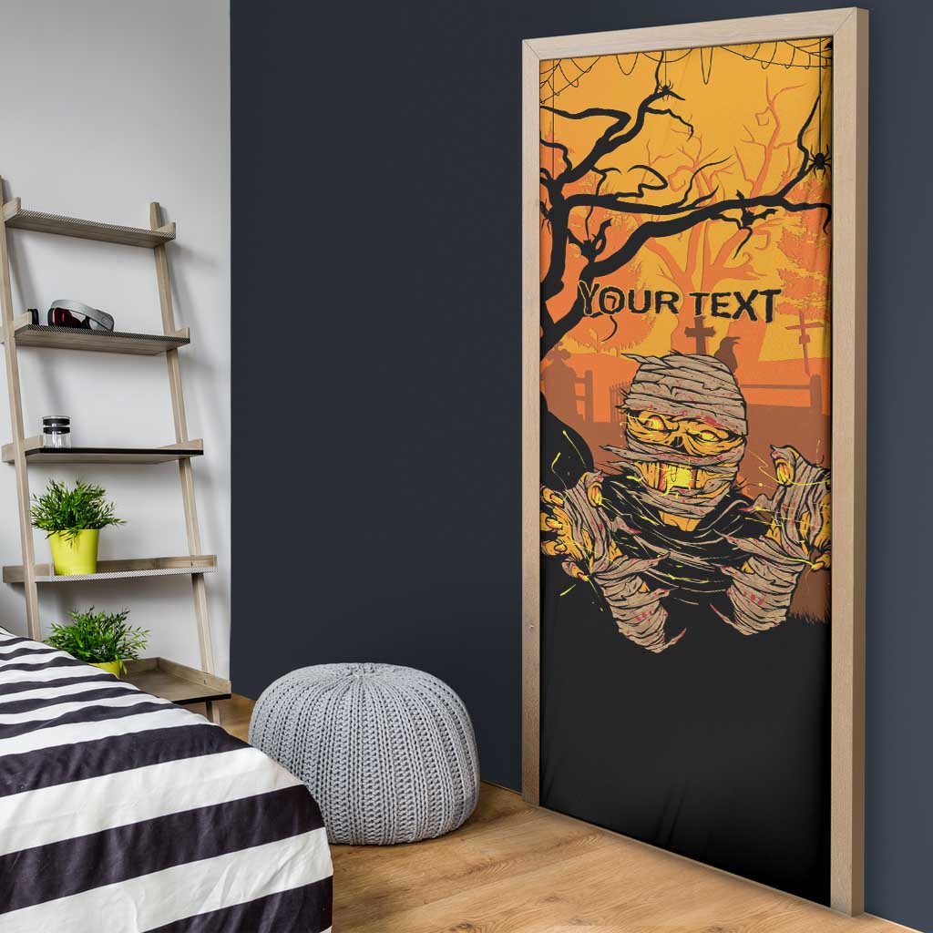 Personalized Halloween Egypt Mummy Door Cover Trick or Treat