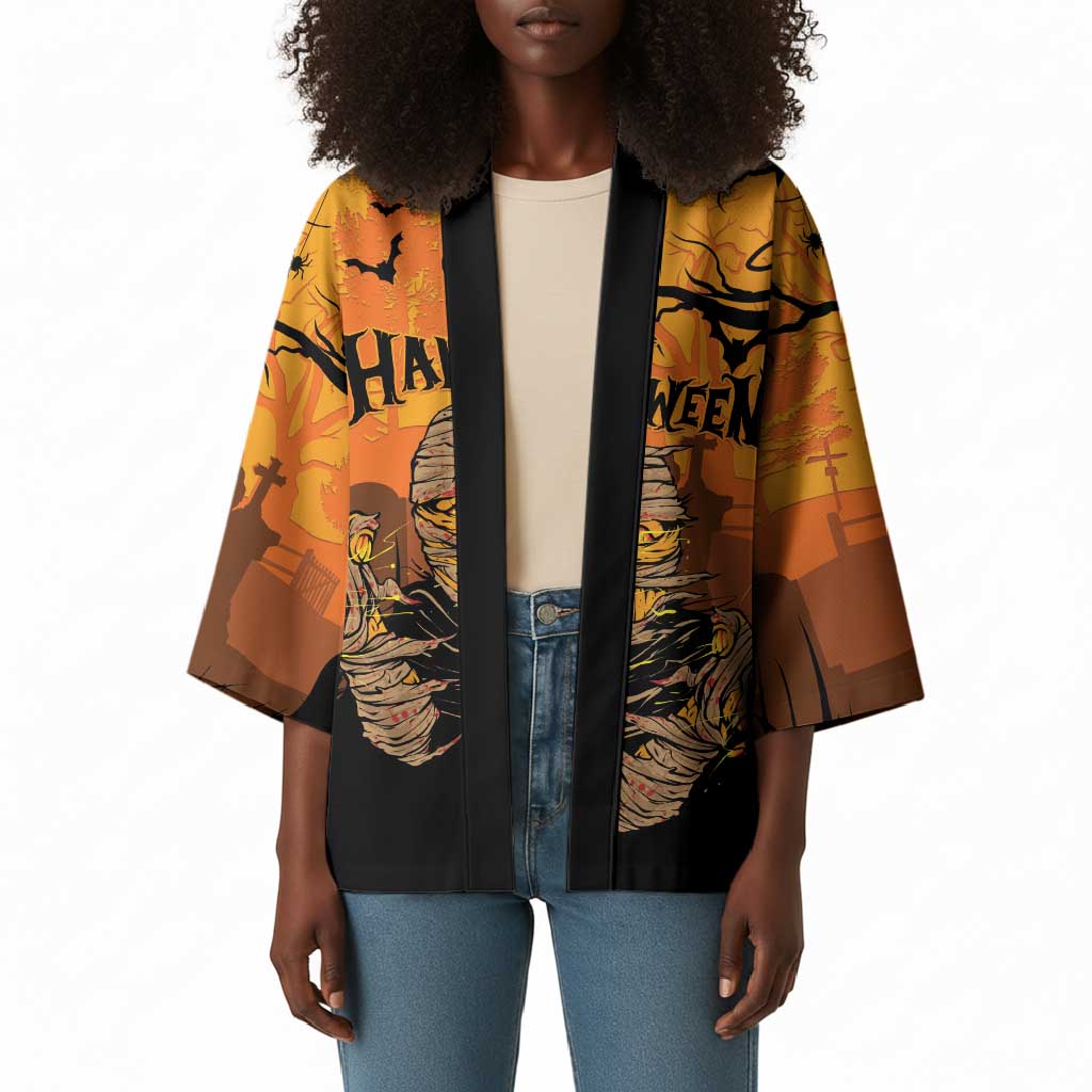 Personalized Halloween Egypt Mummy Kimono Trick or Treat