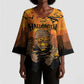Personalized Halloween Egypt Mummy Kimono Sleeve Blouse Trick or Treat