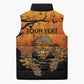 Personalized Halloween Egypt Mummy Sleeveless Puffer Jacket Trick or Treat