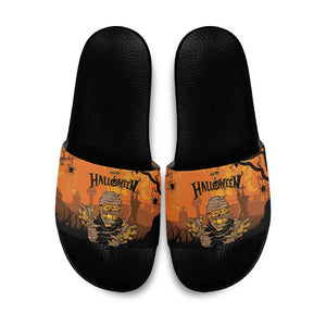 Halloween Egypt Mummy Slide Sandals Trick or Treat