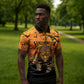 Personalized Halloween Egypt Mummy Zipper Polo Shirt Trick or Treat