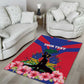 Personalised Happy Haiti Independence Day Area Rug Neg Marron - African Pride