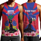 Personalised Happy Haiti Independence Day Men Tank Top Neg Marron - African Pride