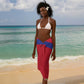 Personalised Happy Haiti Independence Day Sarong Neg Marron - African Pride
