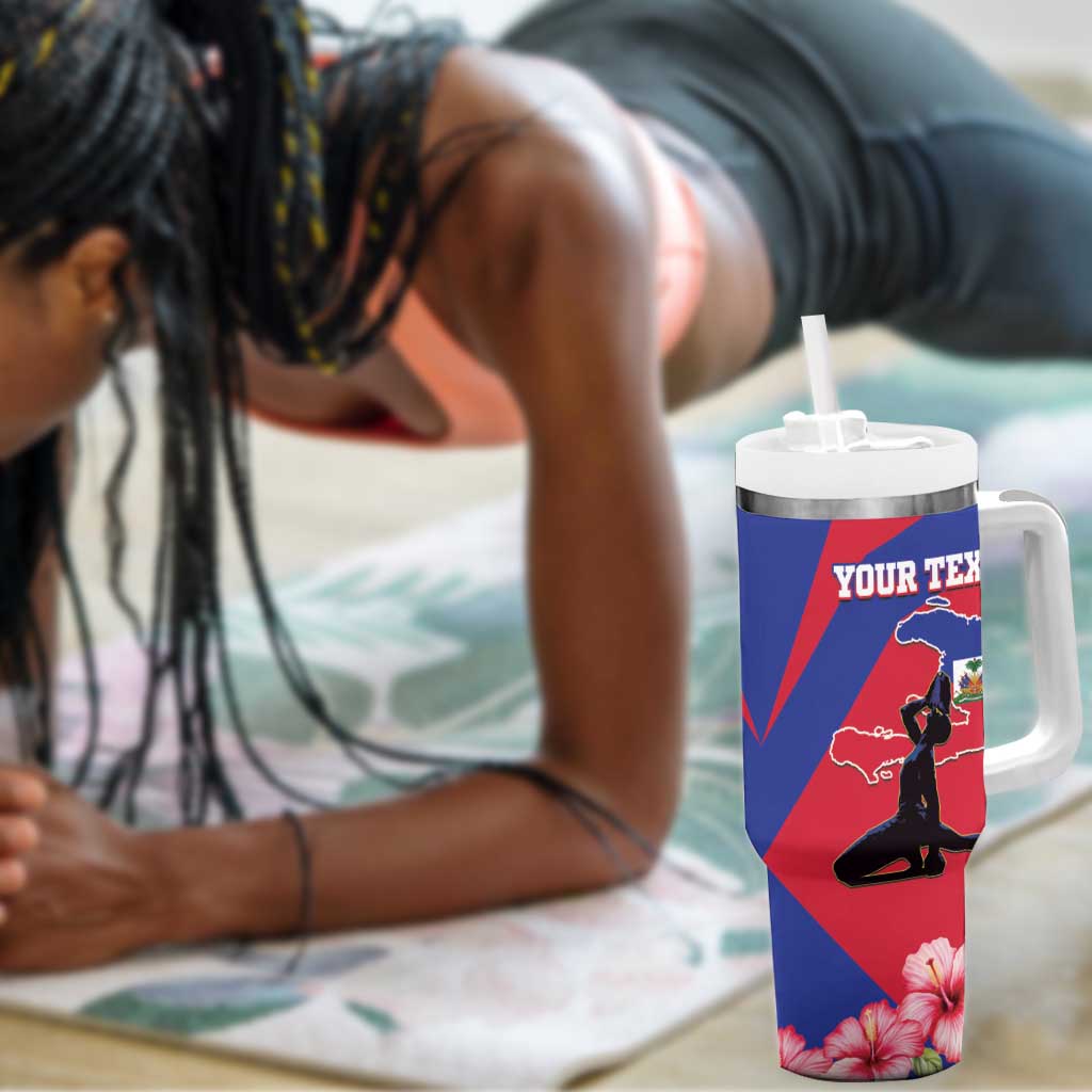 Personalised Happy Haiti Independence Day Tumbler With Handle Neg Marron - African Pride