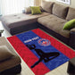 Custom Afro Haiti Football Area Rug Nou fe - Pou Ayiti - Pou Drapo a - Pou peyi a - African Pride