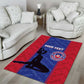 Custom Afro Haiti Football Area Rug Nou fe - Pou Ayiti - Pou Drapo a - Pou peyi a - African Pride