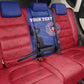 Custom Afro Haiti Football Back Car Seat Cover Nou fe - Pou Ayiti - Pou Drapo a - Pou peyi a - African Pride
