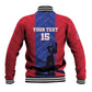 Custom Afro Haiti Football Baseball Jacket Nou fe - Pou Ayiti - Pou Drapo a - Pou peyi a - African Pride