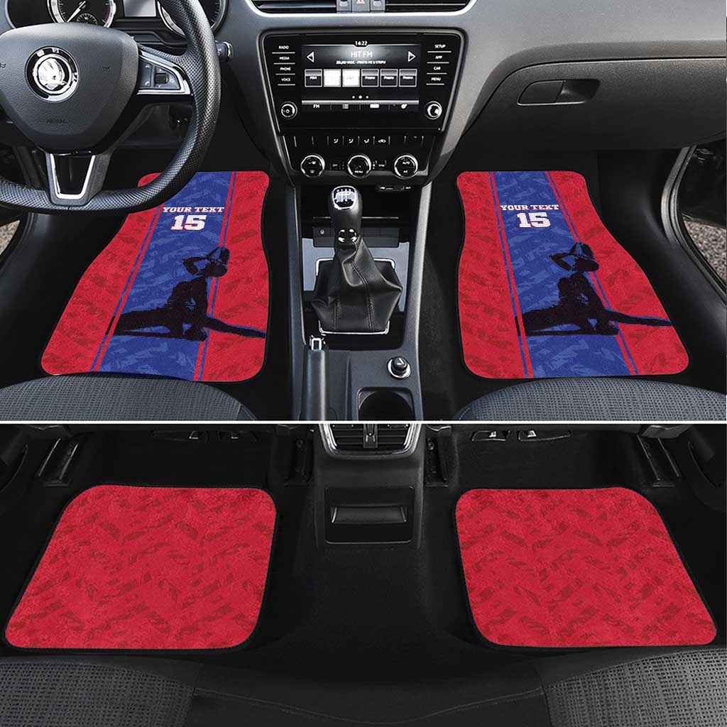 Custom Afro Haiti Football Car Mats Nou fe - Pou Ayiti - Pou Drapo a - Pou peyi a - African Pride