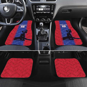 Custom Afro Haiti Football Car Mats Nou fe - Pou Ayiti - Pou Drapo a - Pou peyi a - African Pride
