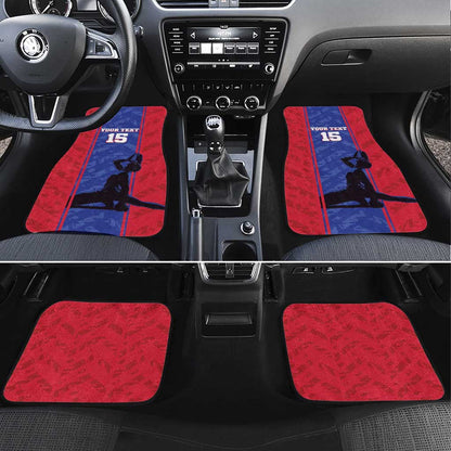 Custom Afro Haiti Football Car Mats Nou fe - Pou Ayiti - Pou Drapo a - Pou peyi a - African Pride
