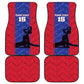 Custom Afro Haiti Football Car Mats Nou fe - Pou Ayiti - Pou Drapo a - Pou peyi a - African Pride