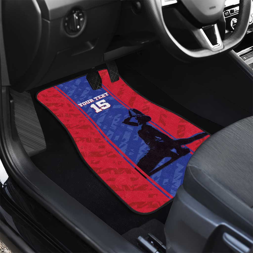 Custom Afro Haiti Football Car Mats Nou fe - Pou Ayiti - Pou Drapo a - Pou peyi a - African Pride