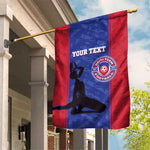 Custom Afro Haiti Football Garden Flag Nou fe - Pou Ayiti - Pou Drapo a - Pou peyi a - African Pride