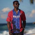 Custom Afro Haiti Football Hawaiian Shirt Nou fe - Pou Ayiti - Pou Drapo a - Pou peyi a - African Pride