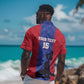 Custom Afro Haiti Football Hawaiian Shirt Nou fe - Pou Ayiti - Pou Drapo a - Pou peyi a - African Pride