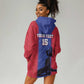 Custom Afro Haiti Football Hoodie Dress Nou fe - Pou Ayiti - Pou Drapo a - Pou peyi a - African Pride