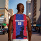 Custom Afro Haiti Football Men Tank Top Nou fe - Pou Ayiti - Pou Drapo a - Pou peyi a - African Pride