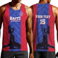 Custom Afro Haiti Football Men Tank Top Nou fe - Pou Ayiti - Pou Drapo a - Pou peyi a - African Pride