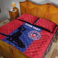 Custom Afro Haiti Football Quilt Bed Set Nou fe - Pou Ayiti - Pou Drapo a - Pou peyi a - African Pride