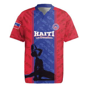 Custom Afro Haiti Football Rugby Jersey Nou fe - Pou Ayiti - Pou Drapo a - Pou peyi a - African Pride