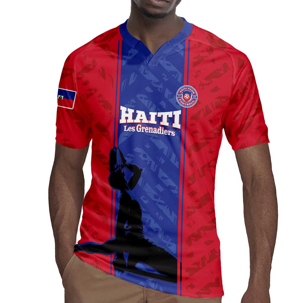 Custom Afro Haiti Football Rugby Jersey Nou fe - Pou Ayiti - Pou Drapo a - Pou peyi a - African Pride