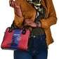 Custom Afro Haiti Football Shoulder Handbag Nou fe - Pou Ayiti - Pou Drapo a - Pou peyi a - African Pride