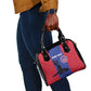 Custom Afro Haiti Football Shoulder Handbag Nou fe - Pou Ayiti - Pou Drapo a - Pou peyi a - African Pride