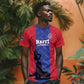 Custom Afro Haiti Football T shirt Nou fe - Pou Ayiti - Pou Drapo a - Pou peyi a - African Pride