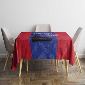 Custom Afro Haiti Football Tablecloth Nou fe - Pou Ayiti - Pou Drapo a - Pou peyi a - African Pride