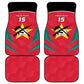 Afro Mozambique Football Custom Car Mats Go Os Mambas