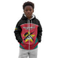 Afro Mozambique Football Custom Kid Hoodie Go Os Mambas