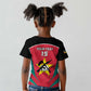 Afro Mozambique Football Custom Kid T shirt Go Os Mambas